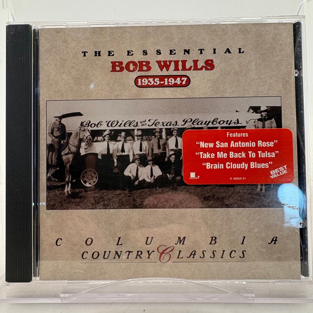 The Essential Bob Wills 1935-1947 CD Columbia Country Classics Texas Playboys